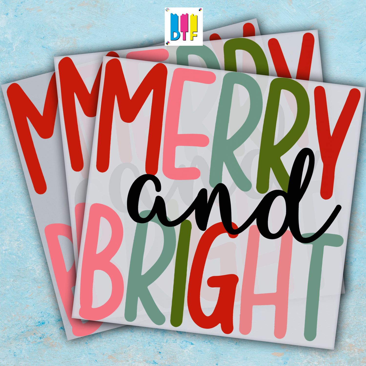 Christmas Merry and Bright - Ready To Press