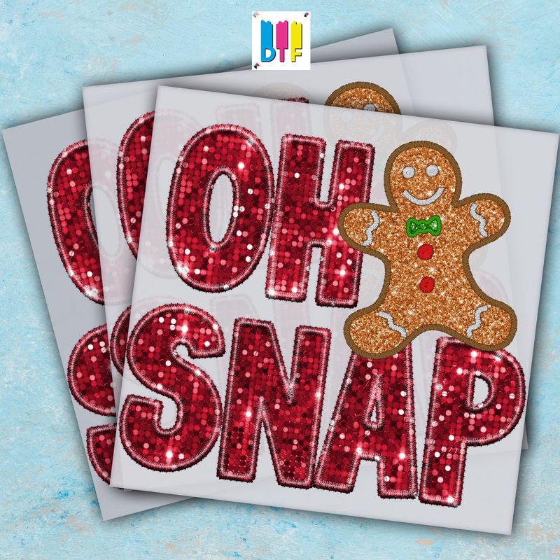 Christmas Oh Snap - Ready To Press