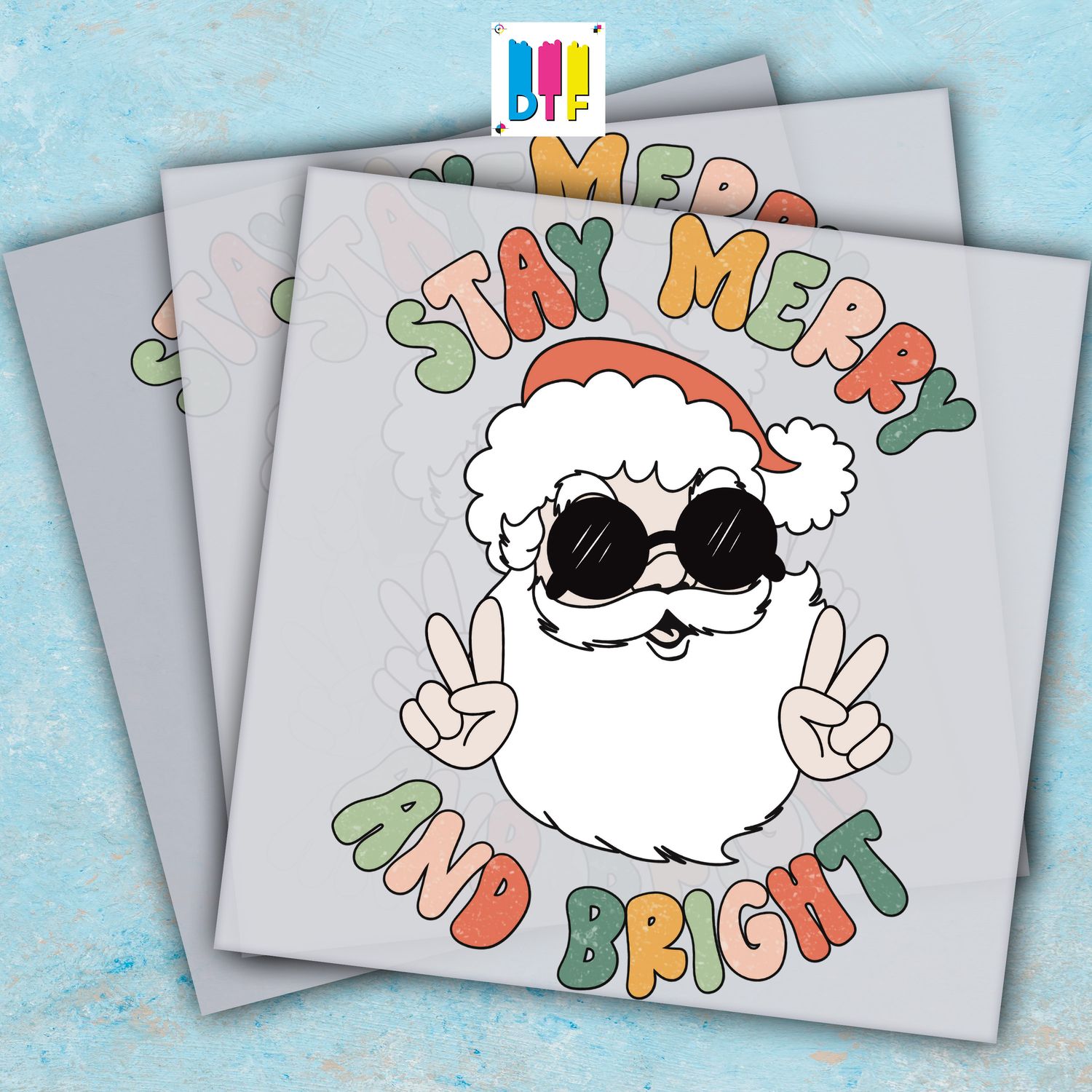 Christmas Stay Merry and Bright - Ready To Press