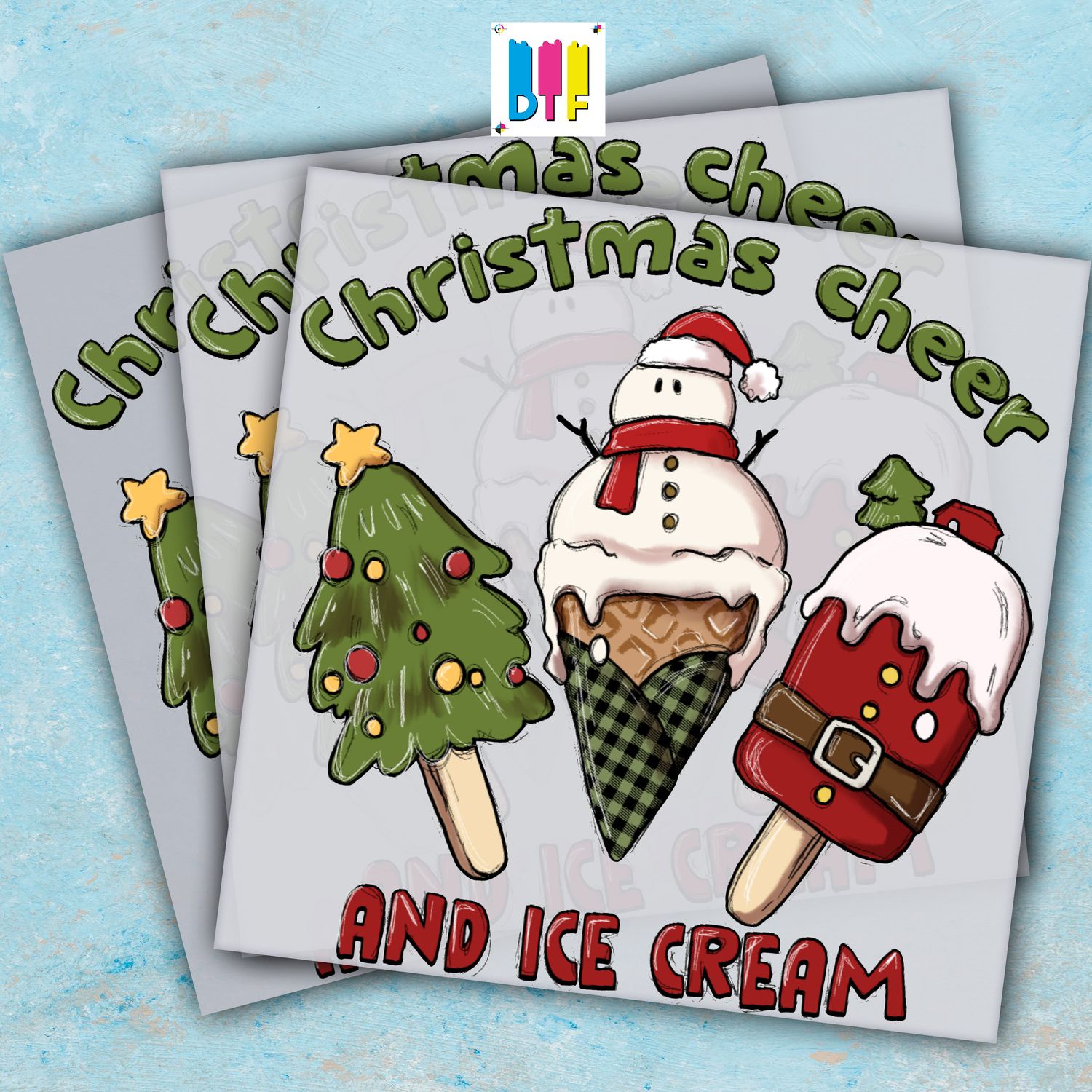 Christmas Cheer and Ice Cream - Ready To Press
