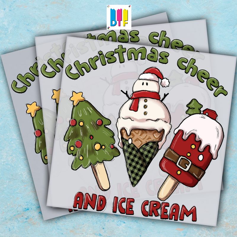 Christmas Cheer and Ice Cream - Ready To Press