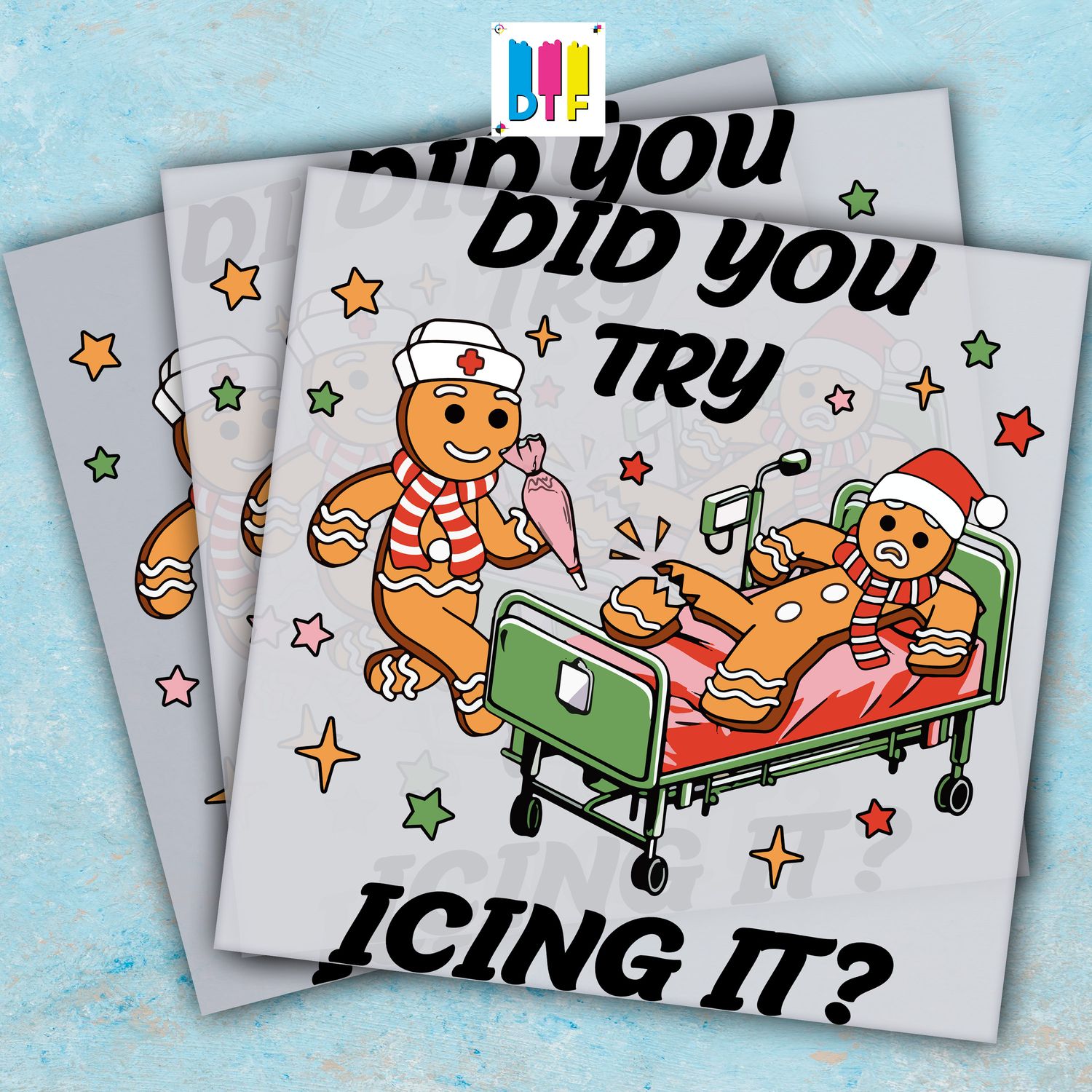 Christmas Did You Try Icing It- Ready To Press