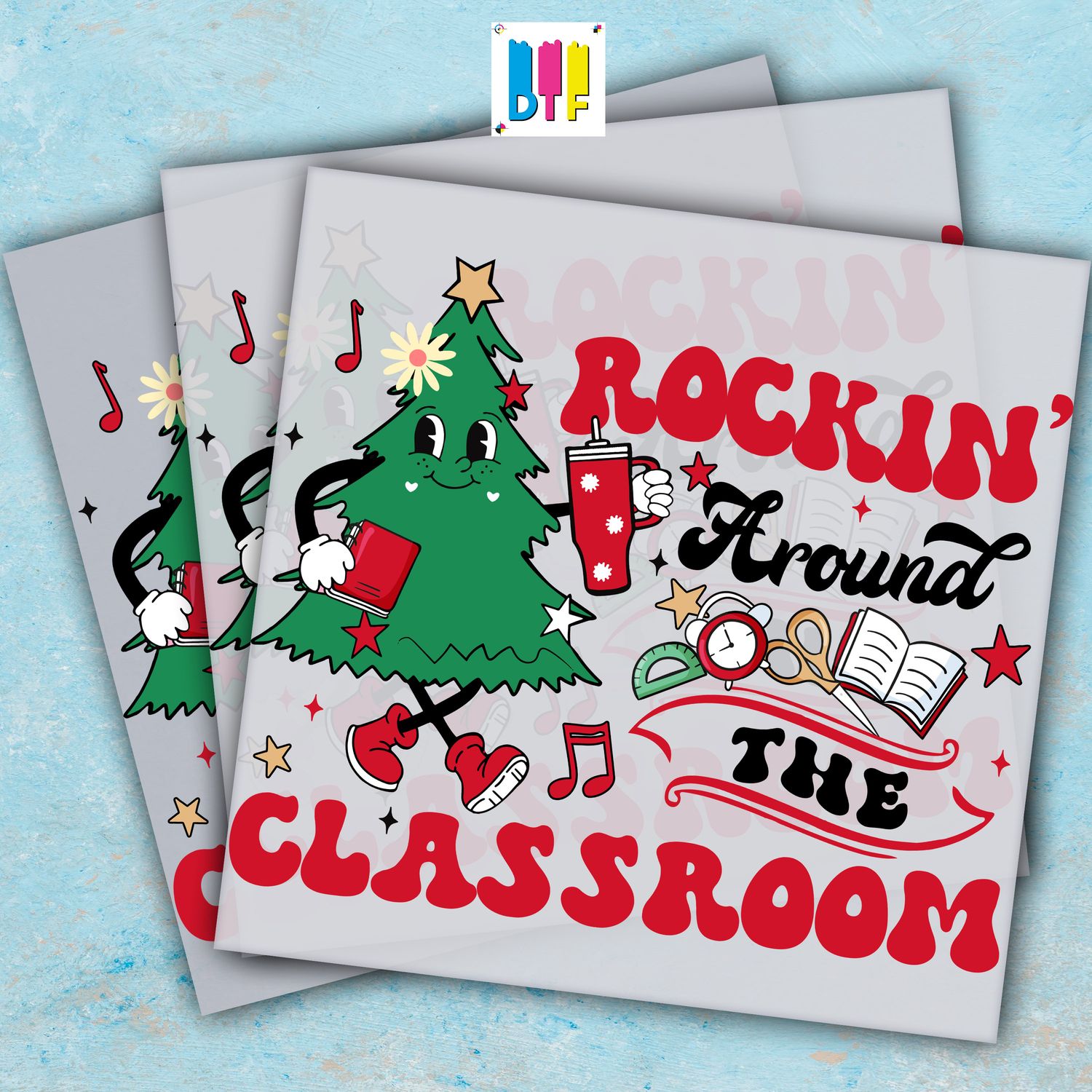 Christmas Rockin&#39; Around The Classroom - Ready To Press
