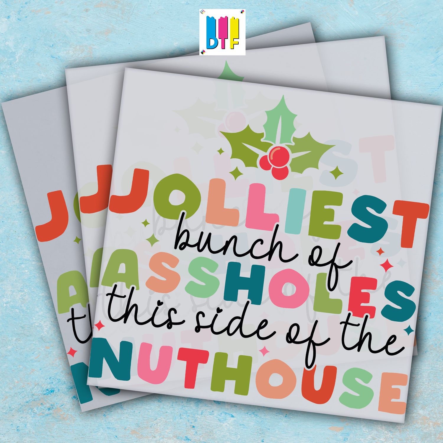 Christmas Jolliest Bunch Of - Ready To Press