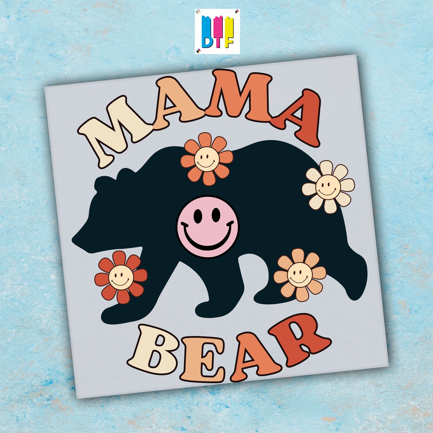 Mama Bear - Ready To Press - Mothers Day Gift - Mom Gift - Mama Gift