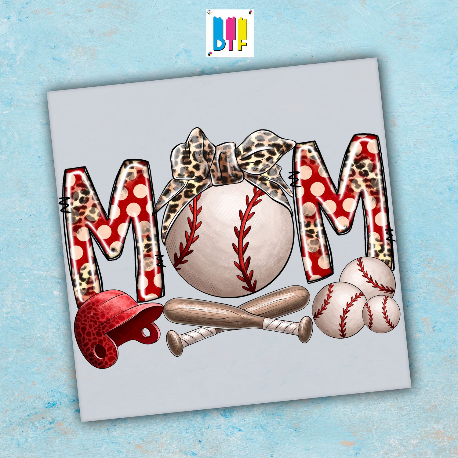 Baseball Mom - Ready To Press - Mothers Day Gift - Mom Gift - Mama Gift- Sport Mom