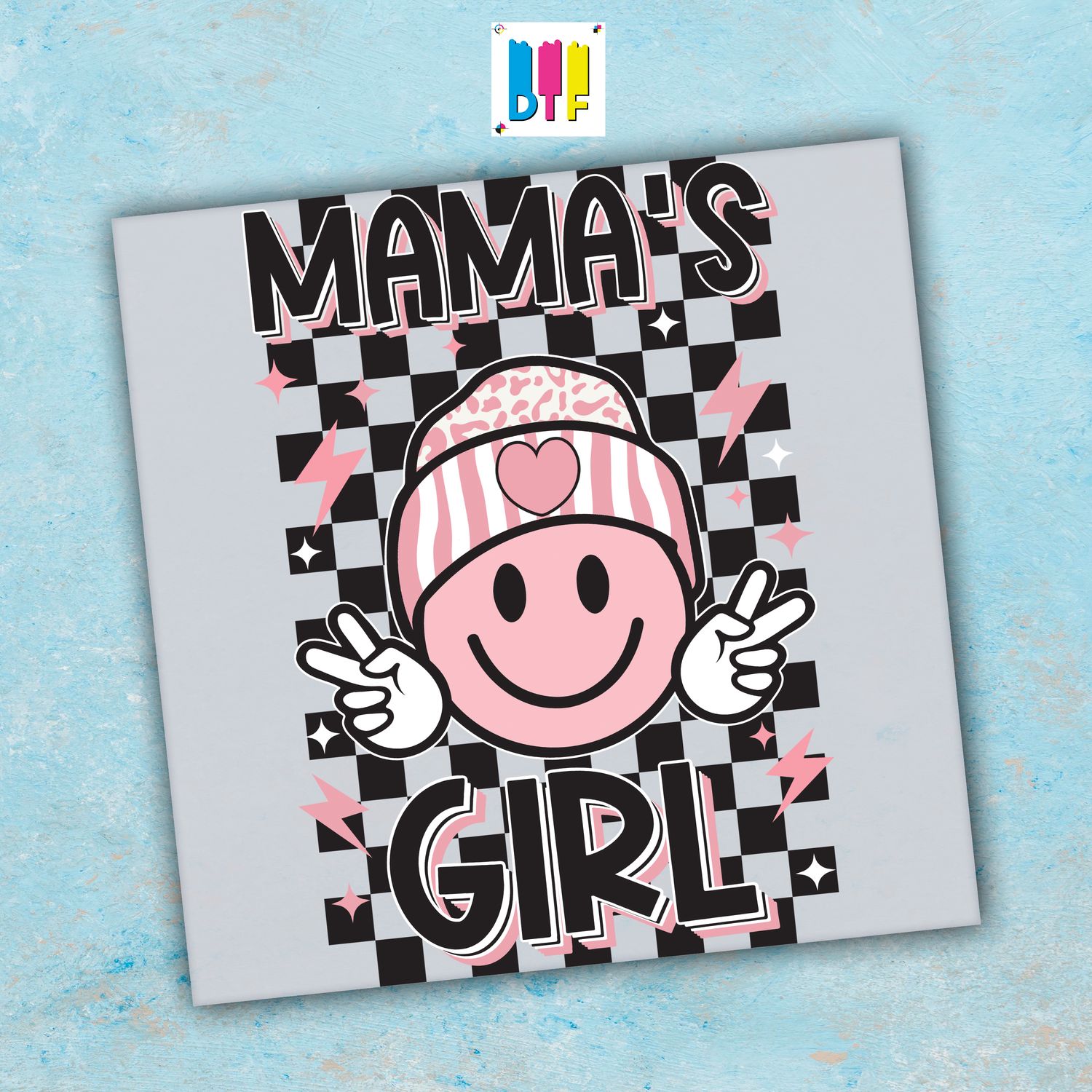 Mama&#39;s Girl - Ready To Press - Mothers Day Gift - Mom Gift - Mama Gift