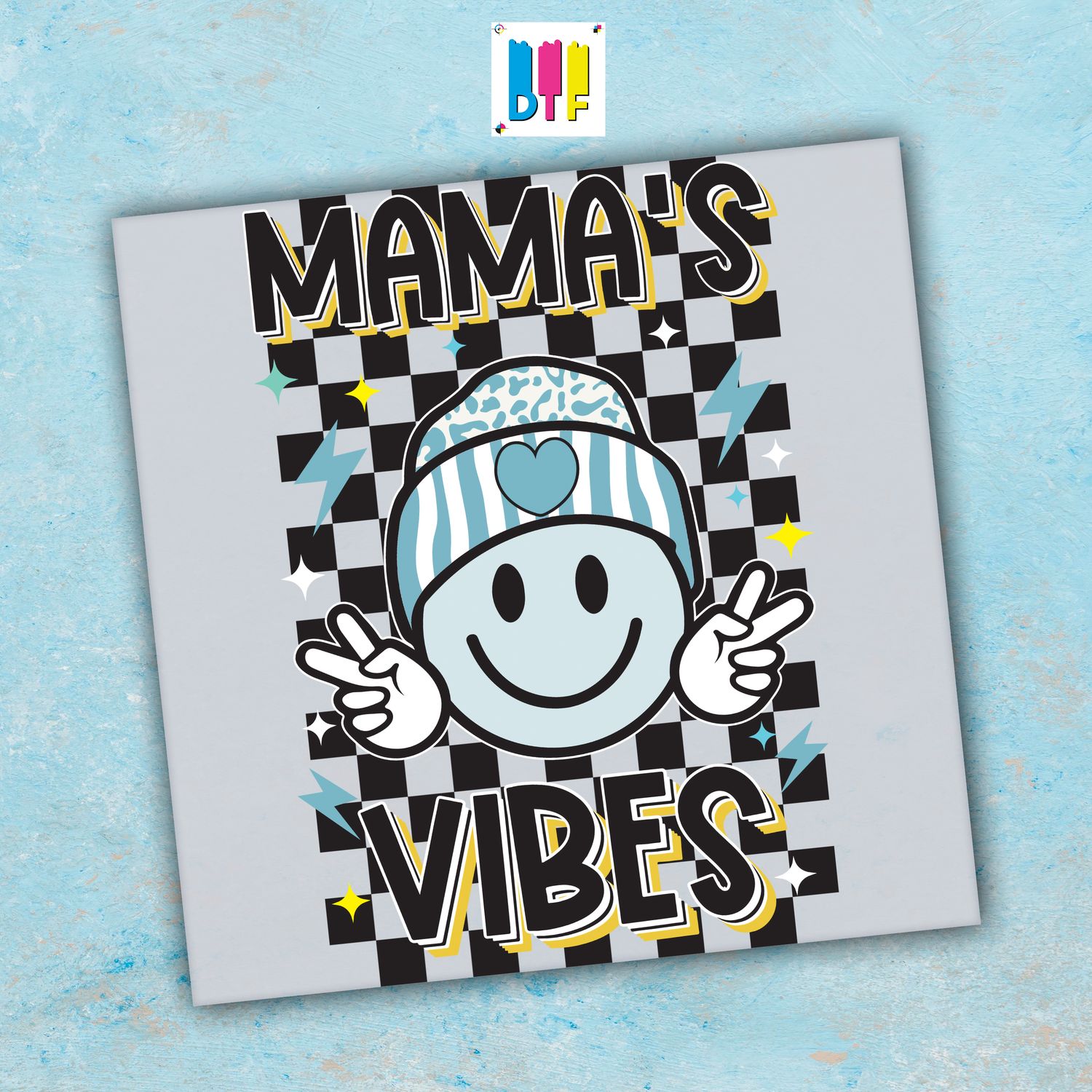 Mama&#39;s Vibes - Ready To Press - Mothers Day Gift - Mom Gift - Mama Gift