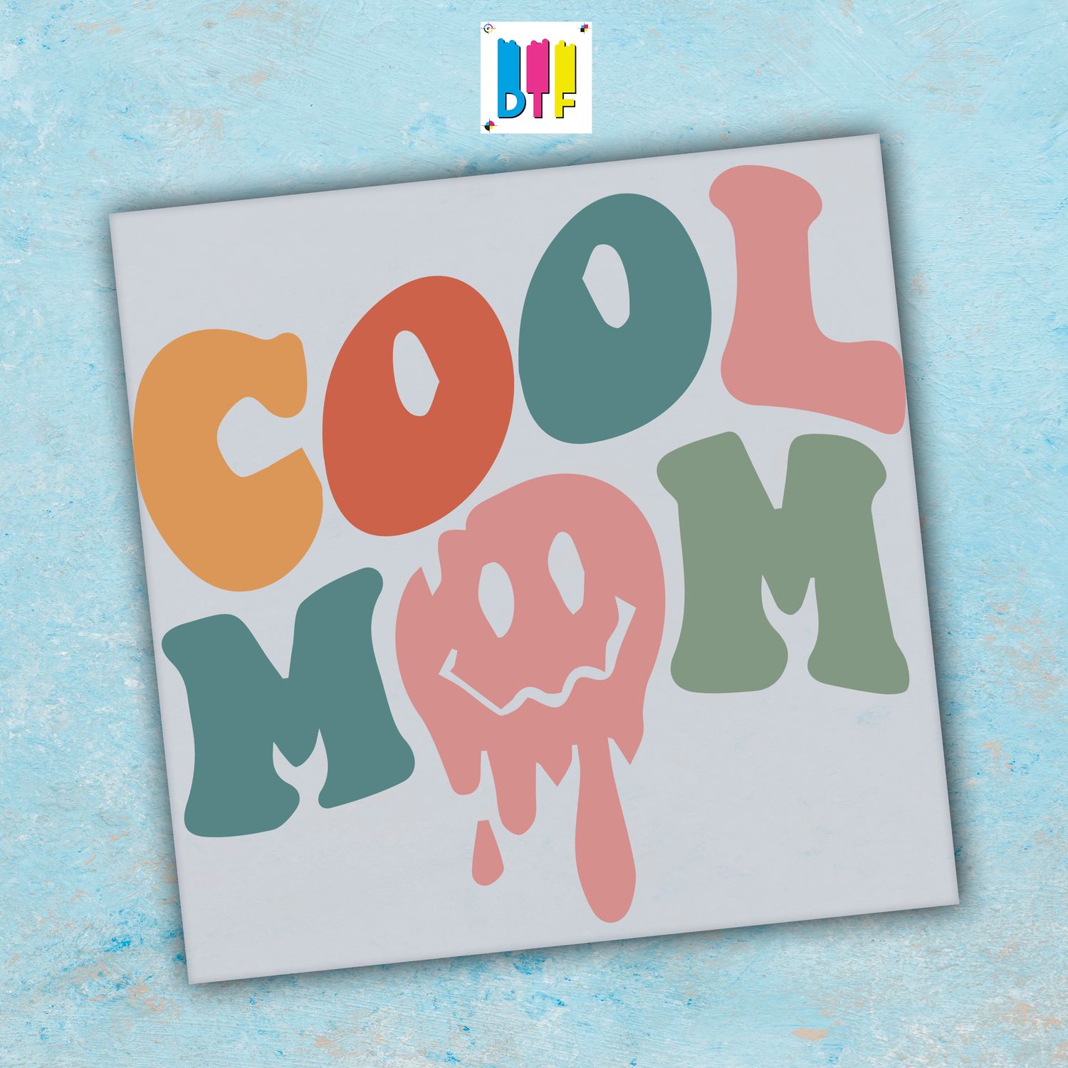 Cool Mom - Ready To Press - Mothers Day Gift - Mom Gift - Mama Gift