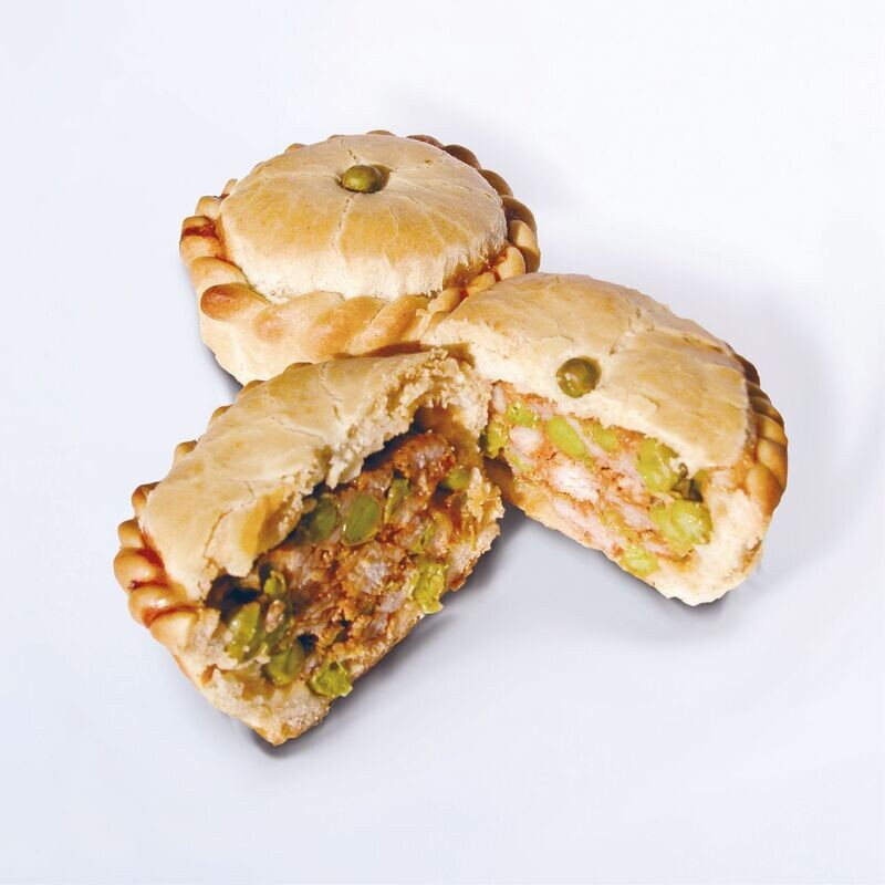 EMPANADA CARNE Y GUISANTES MINI