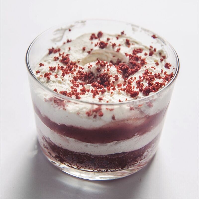 VASO CRISTAL RED VELVET