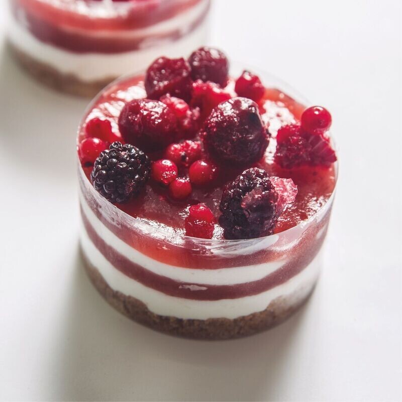 PASTEL DE QUESO Y FRUTOS ROJOS