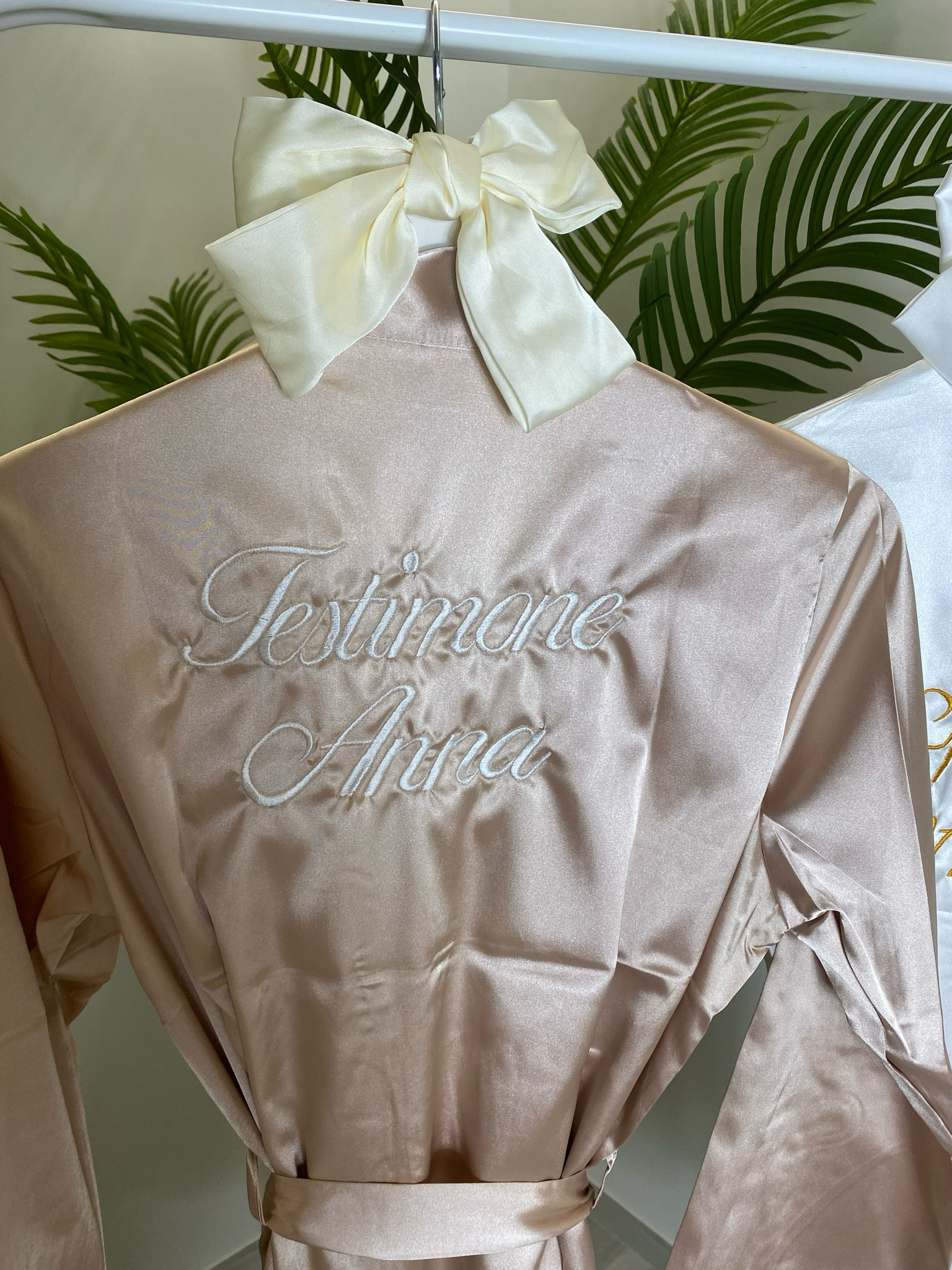 Vestaglia personalizzata