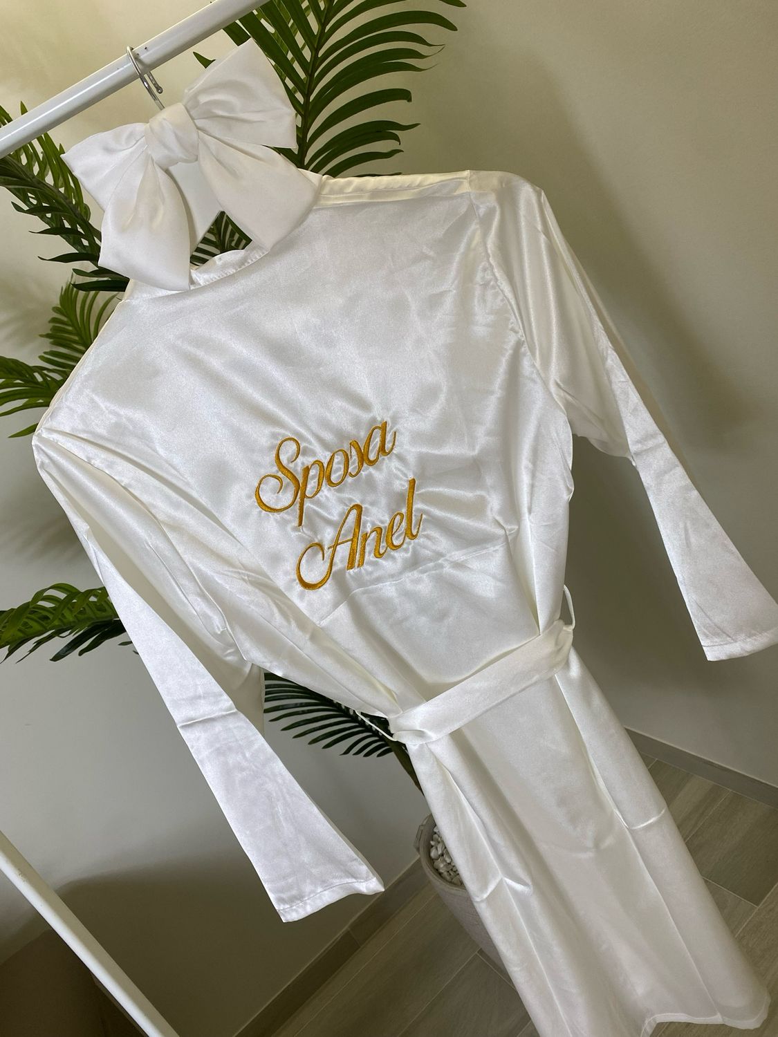 Vestaglia Sposa personalizzata