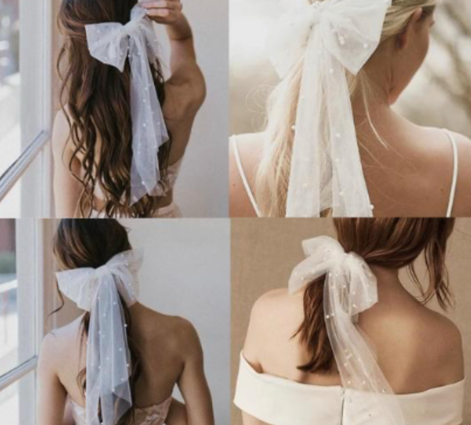 Velo sposa con perle