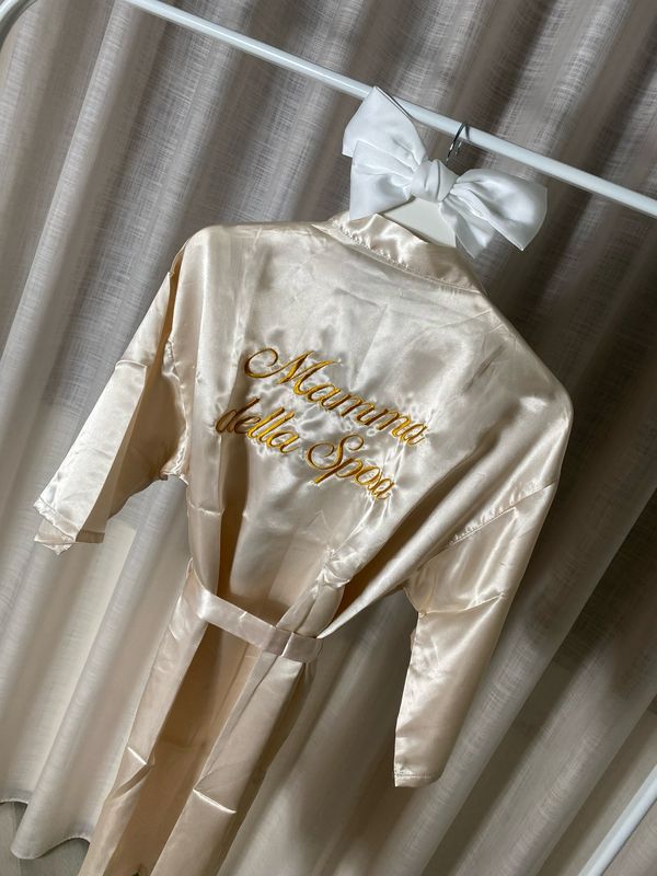 Vestaglia mamma della Sposa