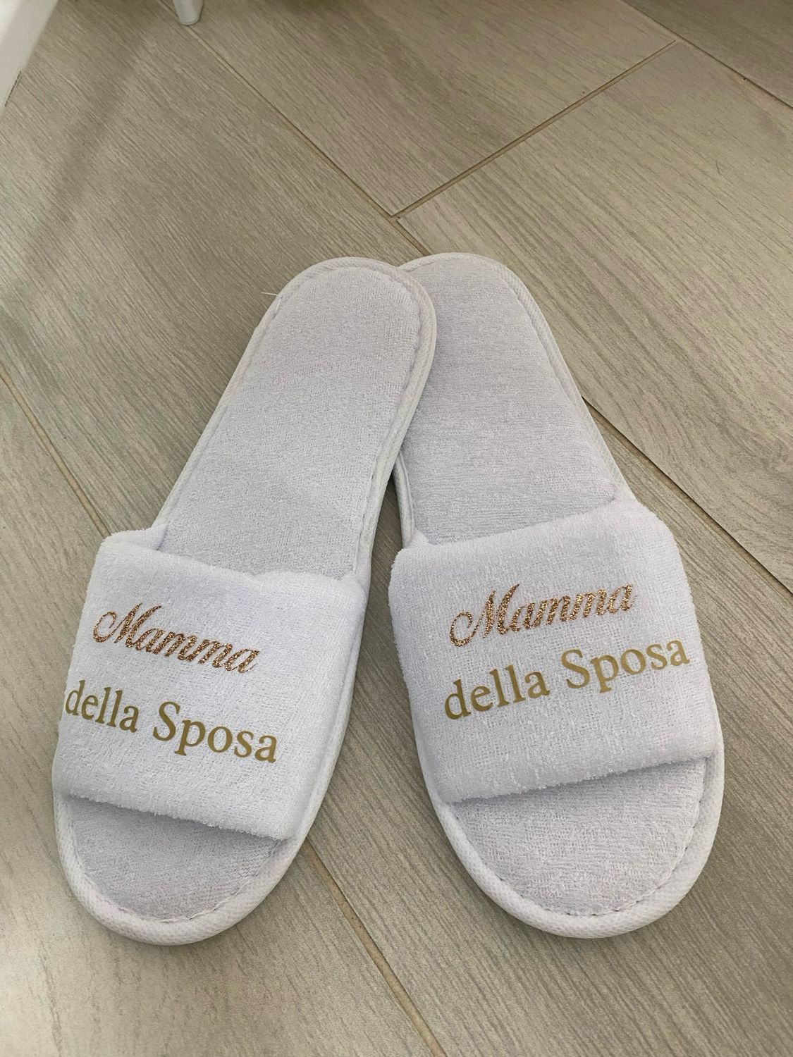 Ciabatte Mamma della Sposa