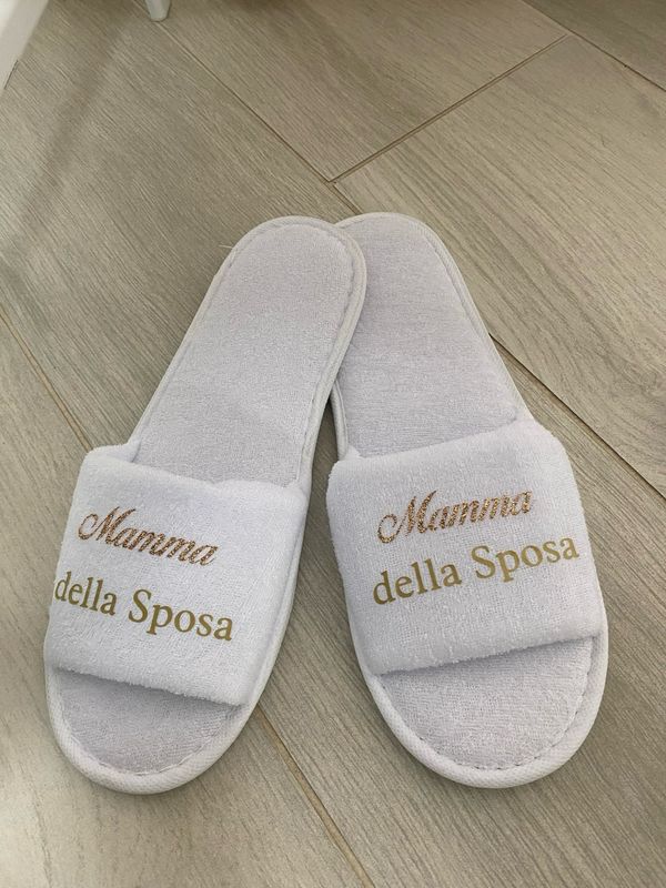 Ciabatte Mamma della Sposa