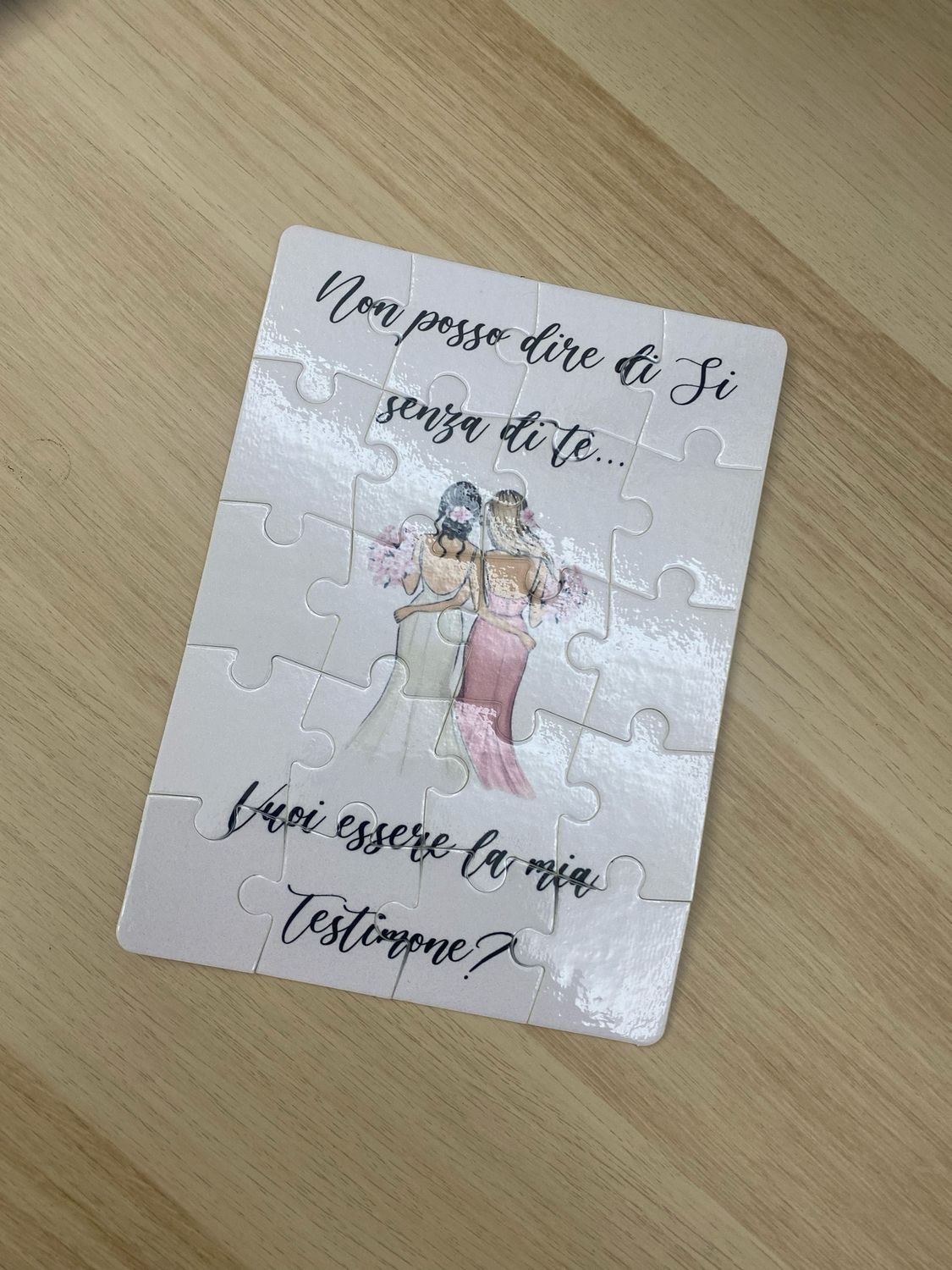 Puzzle personalizzato