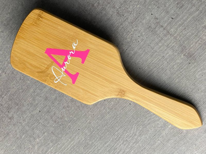 Spazzola in bambù personalizzata