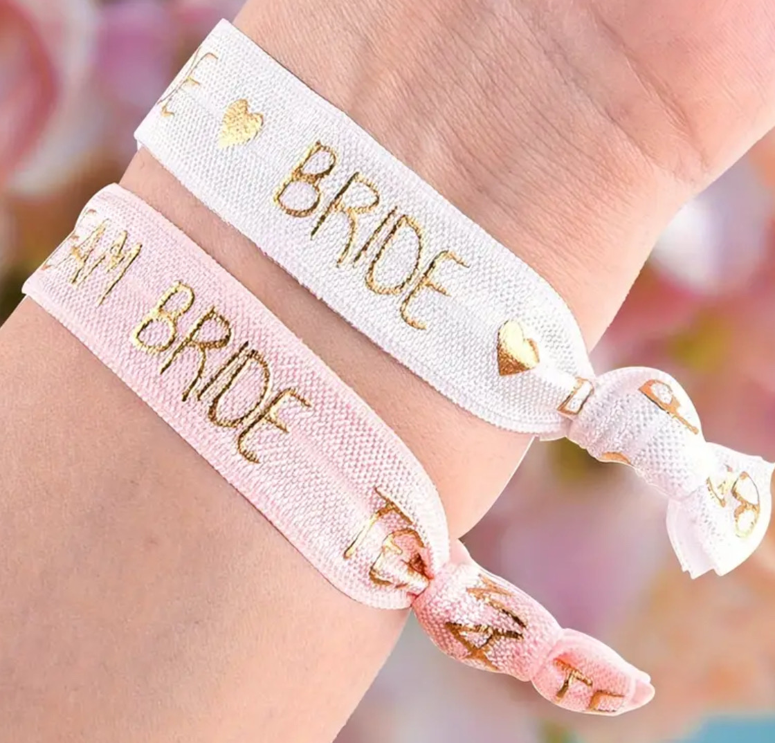Braccialetti team bride 11 pezzi