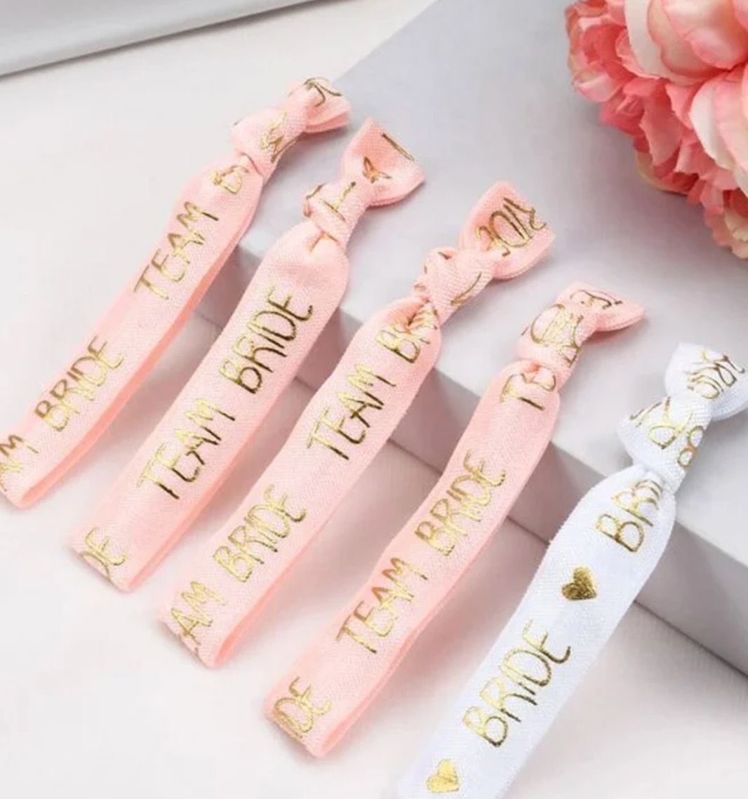 Braccialetti team bride 11 pezzi