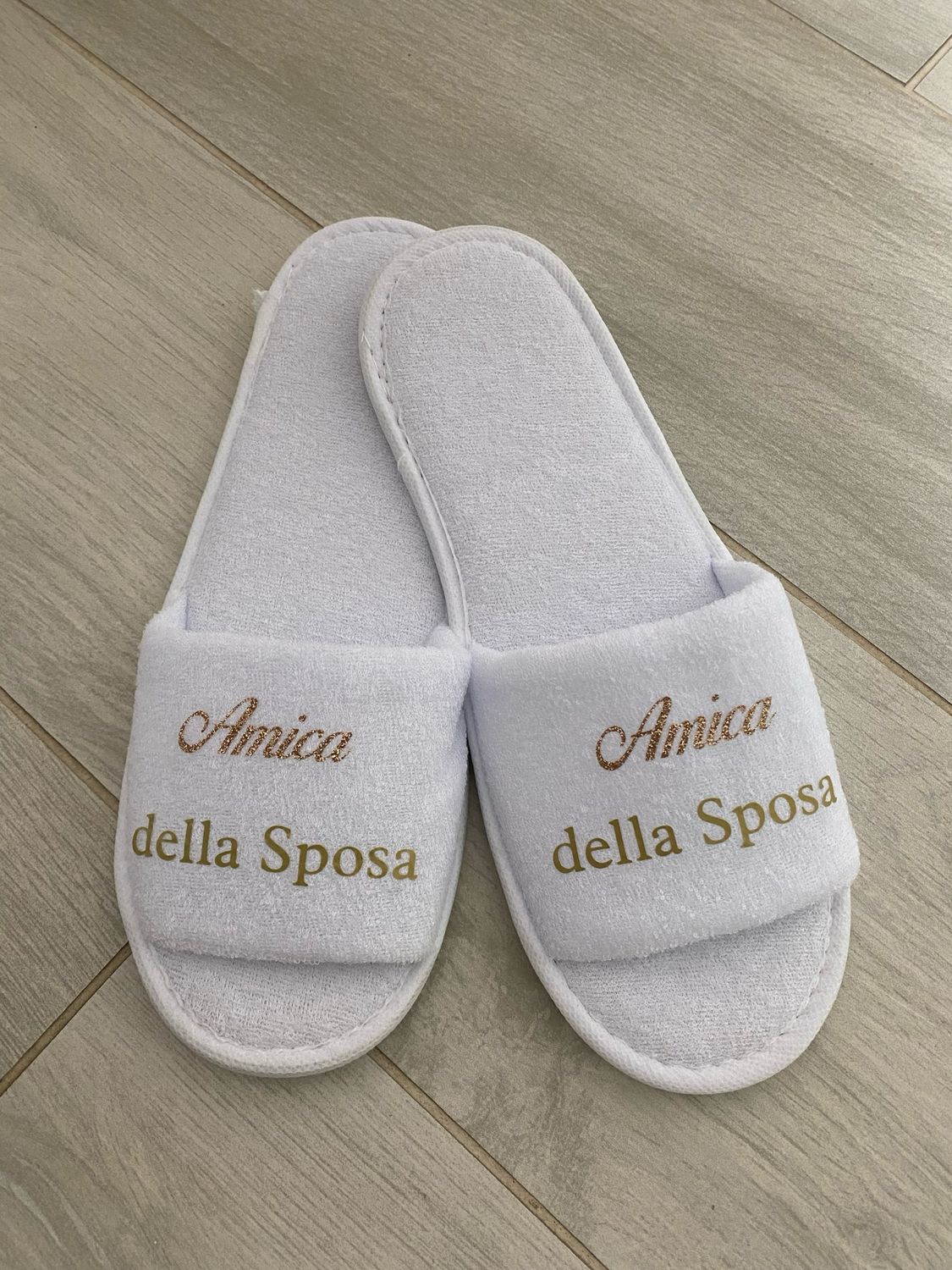 Ciabatte personalizzate