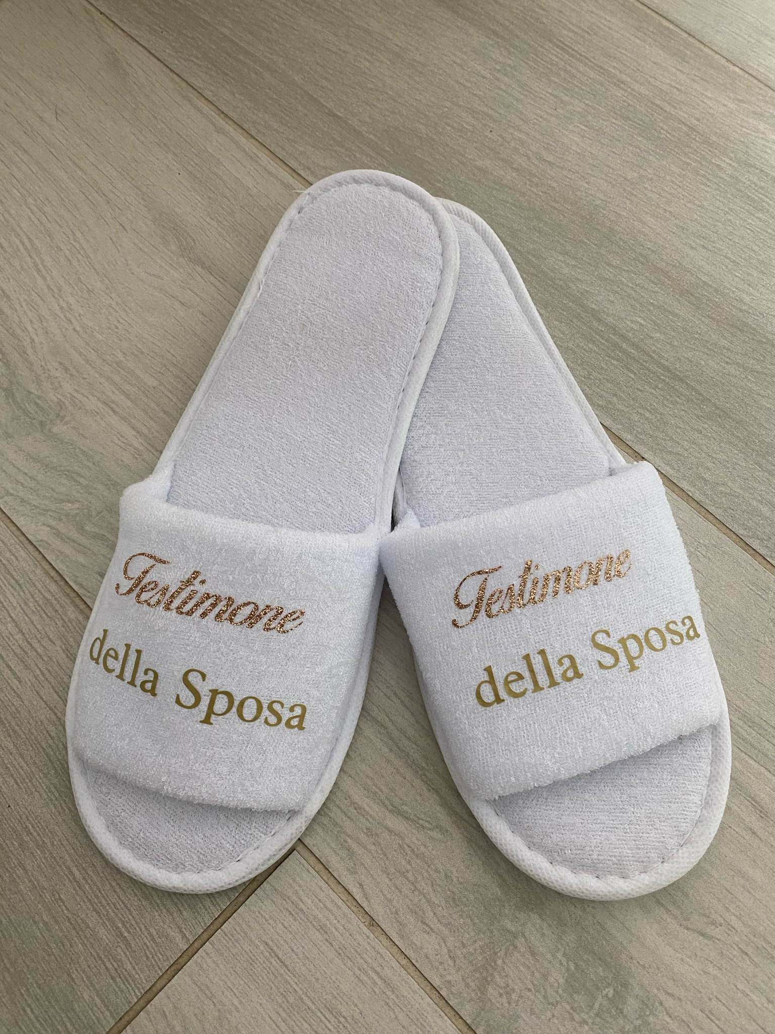 Ciabatte personalizzate