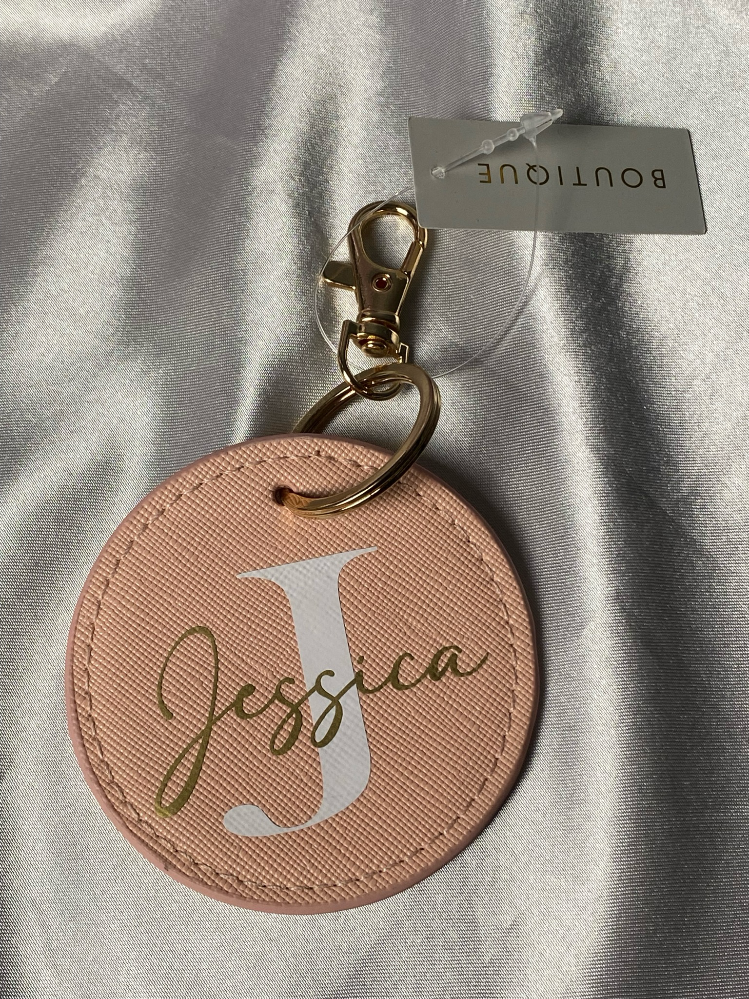 Portachiavi personalizzato tondo