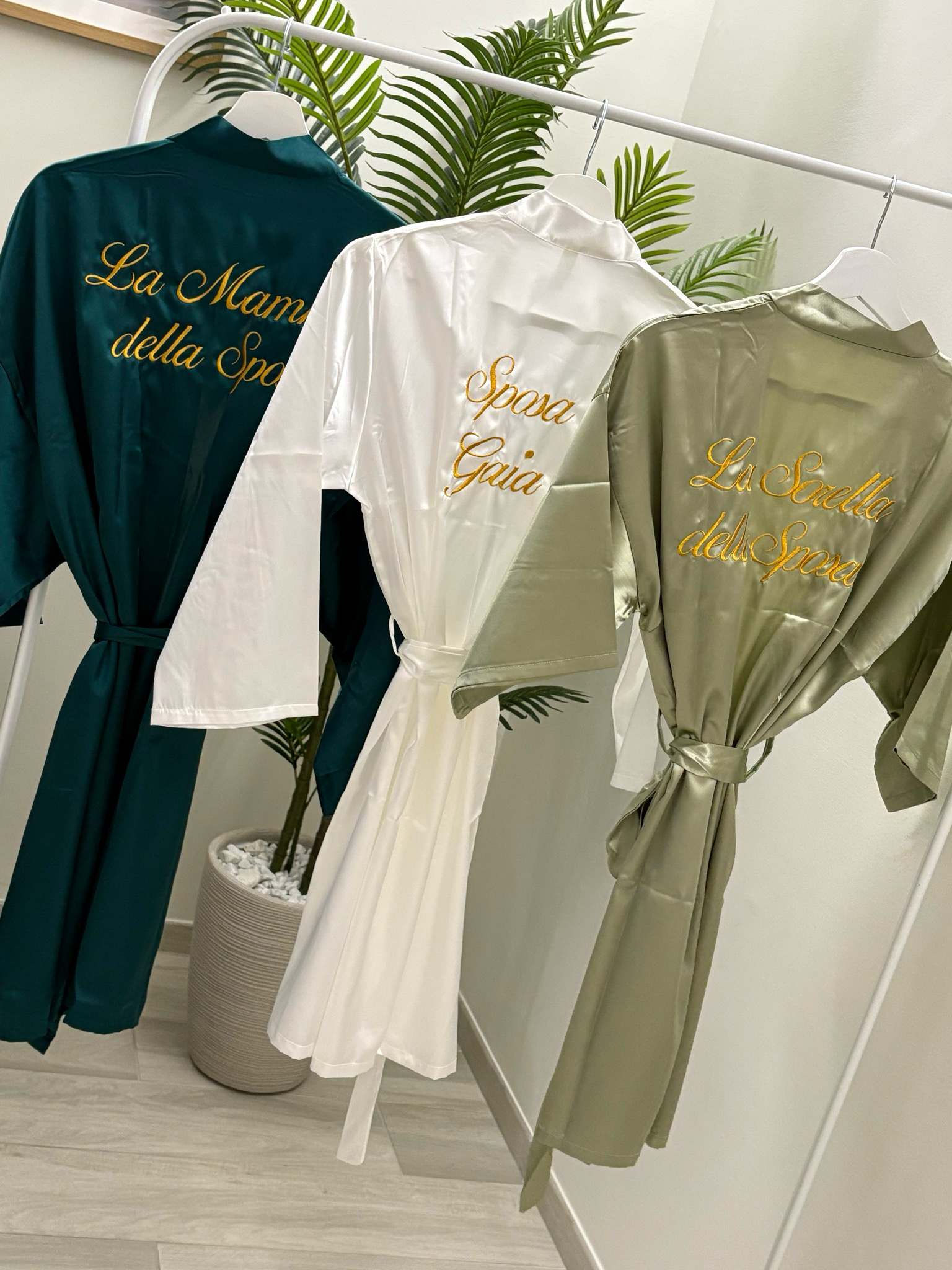 Vestaglia mamma della Sposa