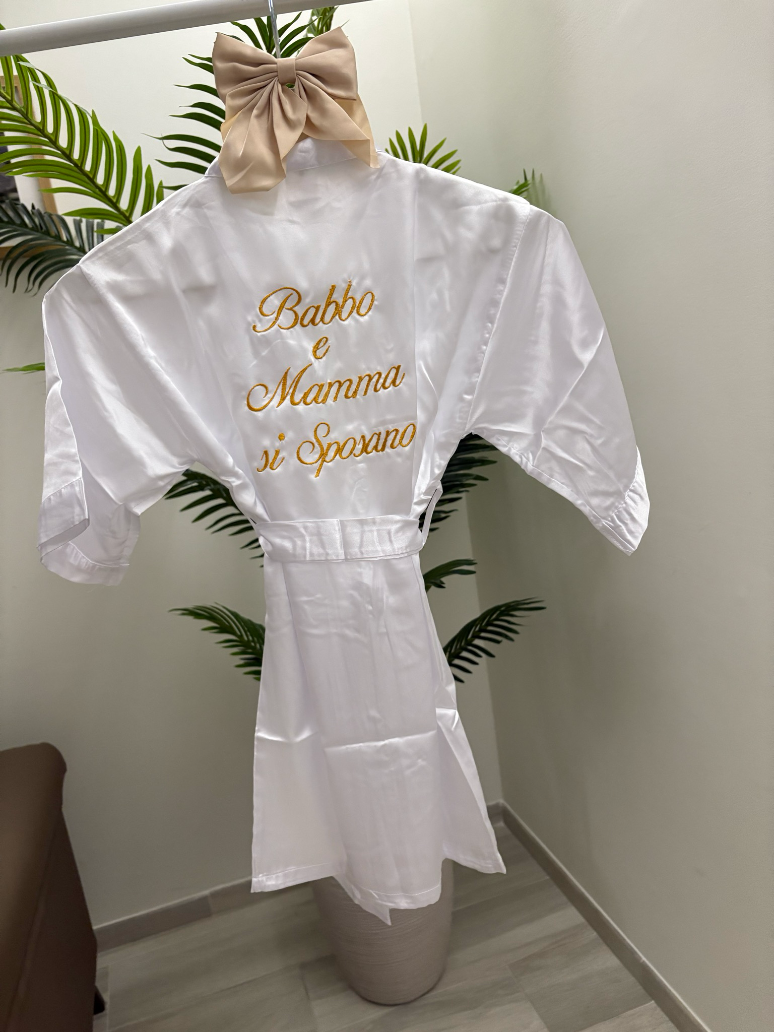 Vestaglia bambina personalizzata