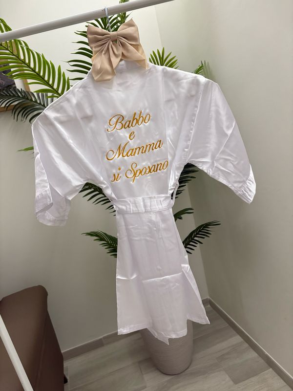 Vestaglia bambina personalizzata