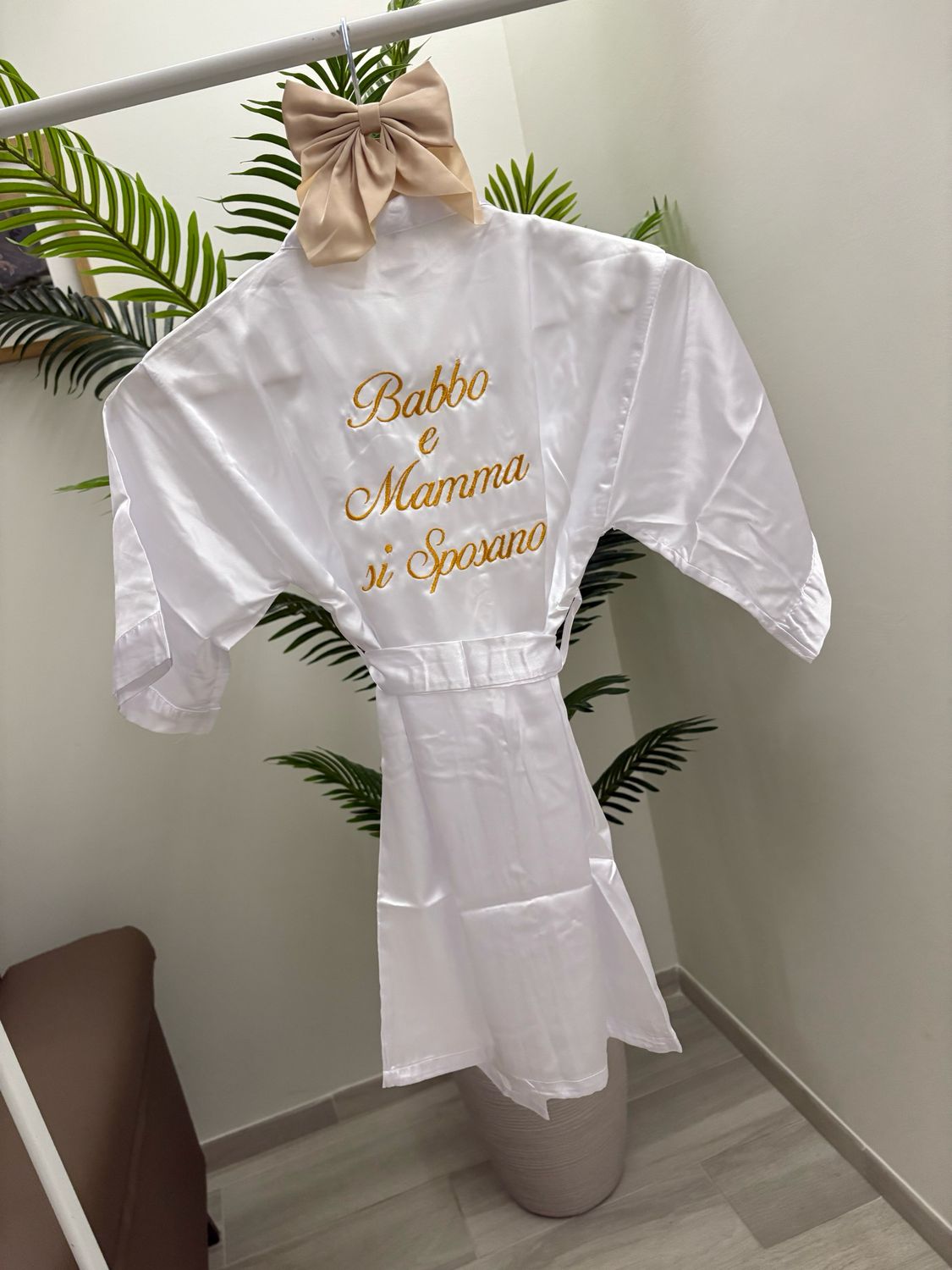 Vestaglia bambina personalizzata