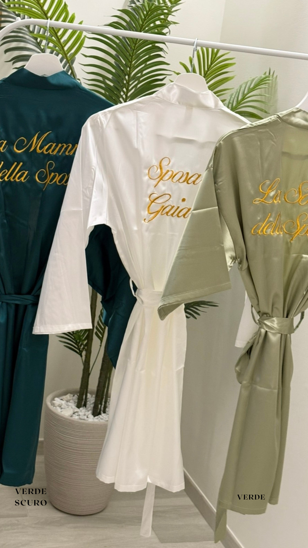 Vestaglia mamma della Sposa