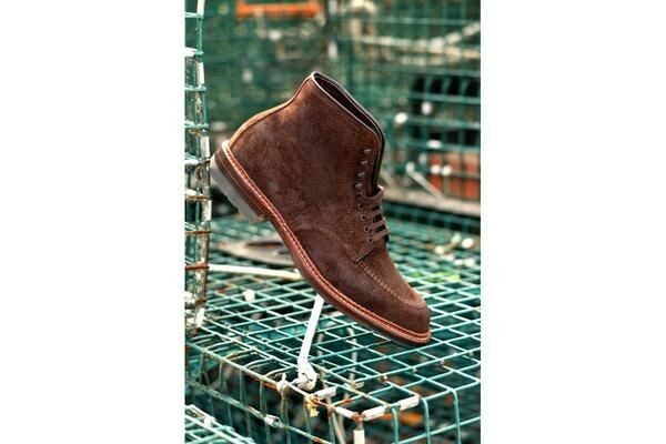 Alden 4015hc - Reverse Tobacco Chamois Indy Boot