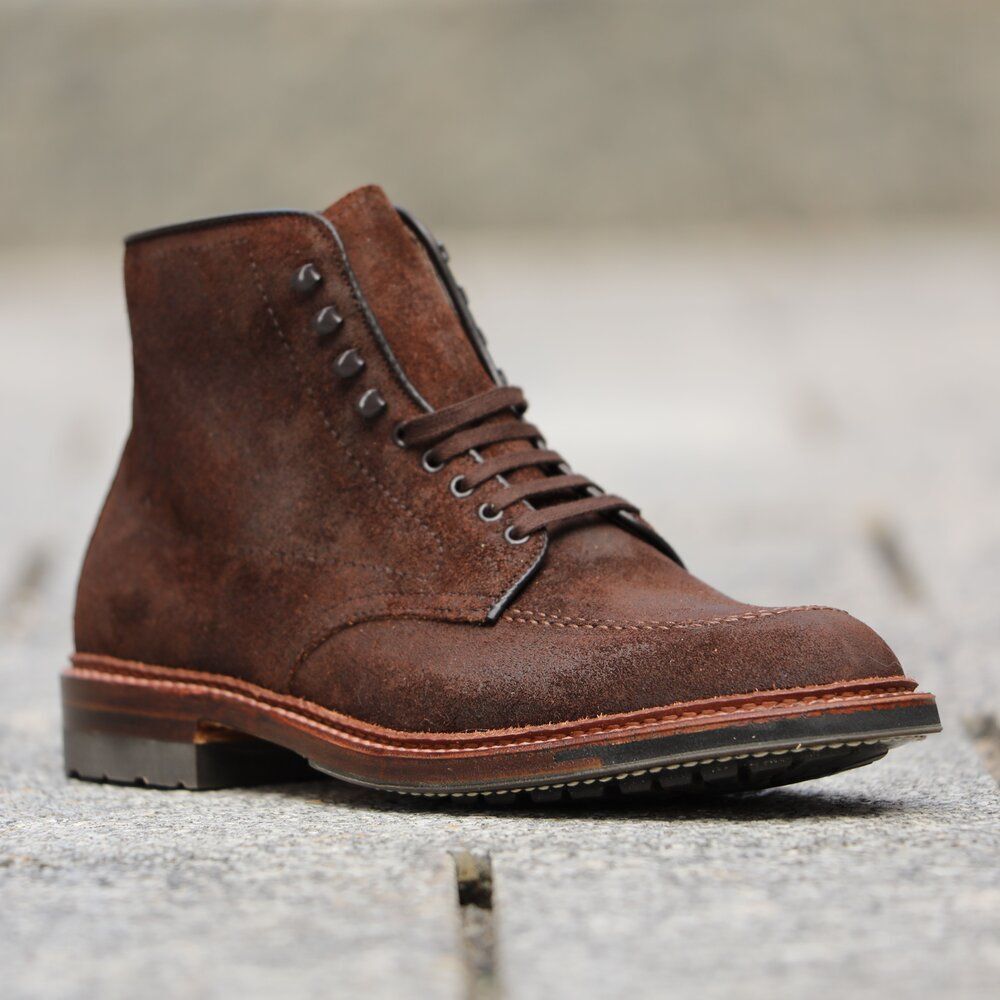 Alden 4015hc - Reverse Tobacco Chamois Indy Boot