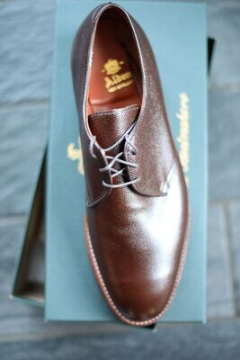 Alden 941c - Dark Brown Alpine Grain Plain Toe Dutton Blucher
