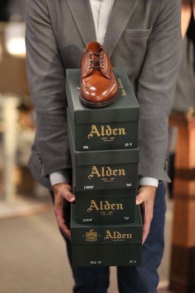 ALDEN×engineered garmentsD9611c 81/2E Engineered Garments x Alden - Slip-on Chukka Boot - Brown