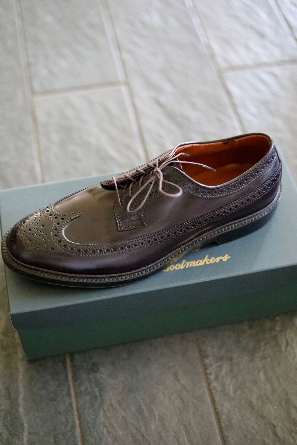 Alden 975 - Color 8 Shell Cordovan Longwing Blucher Alden 975 - Color 8 Shell Cordovan Longwing Blucher