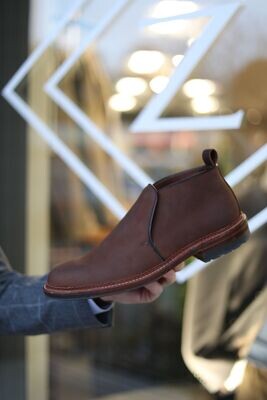 Alden x Zahner's Clothiers Tobacco Chamois 750 Chukka Boot/Slip on