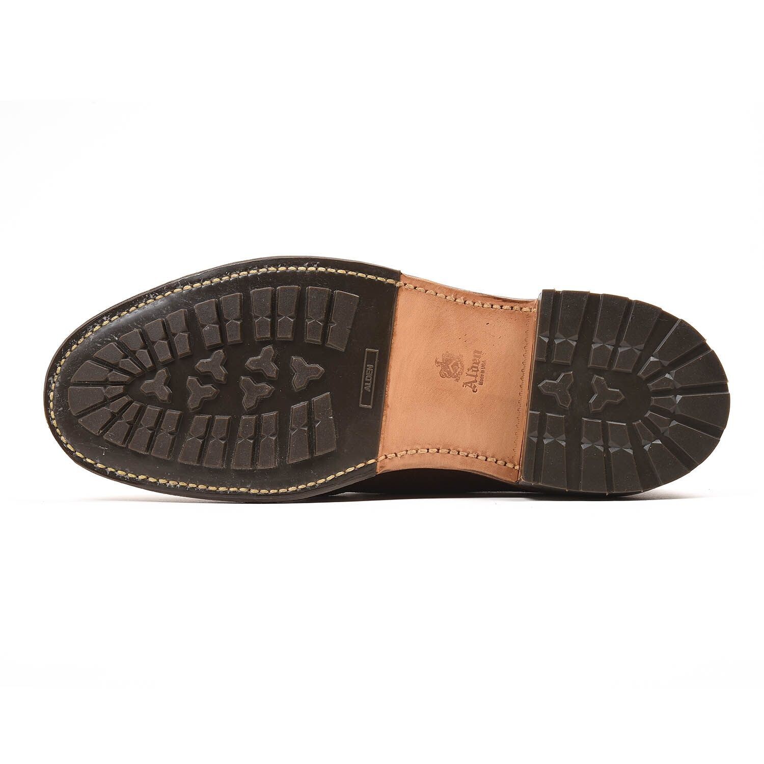 Alden 9474C - Tobacco Reverse Chamois Plain Toe Blucher