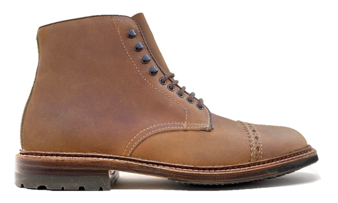 Alden x Zahner's Clothiers Tan Smooth Chamois "Finnegan Boot" *PRE-ORDER DEPOSIT ONLY*