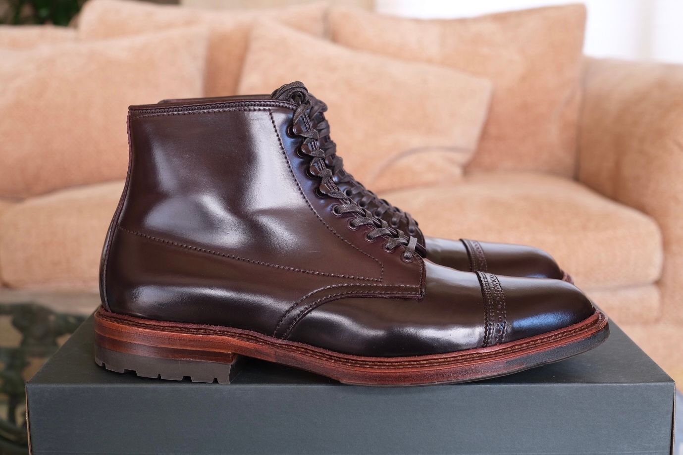 Alden x Zahner's Clothiers "Finnegan Boot" - Color 8 Shell Cordovan - *Pre-order Only*