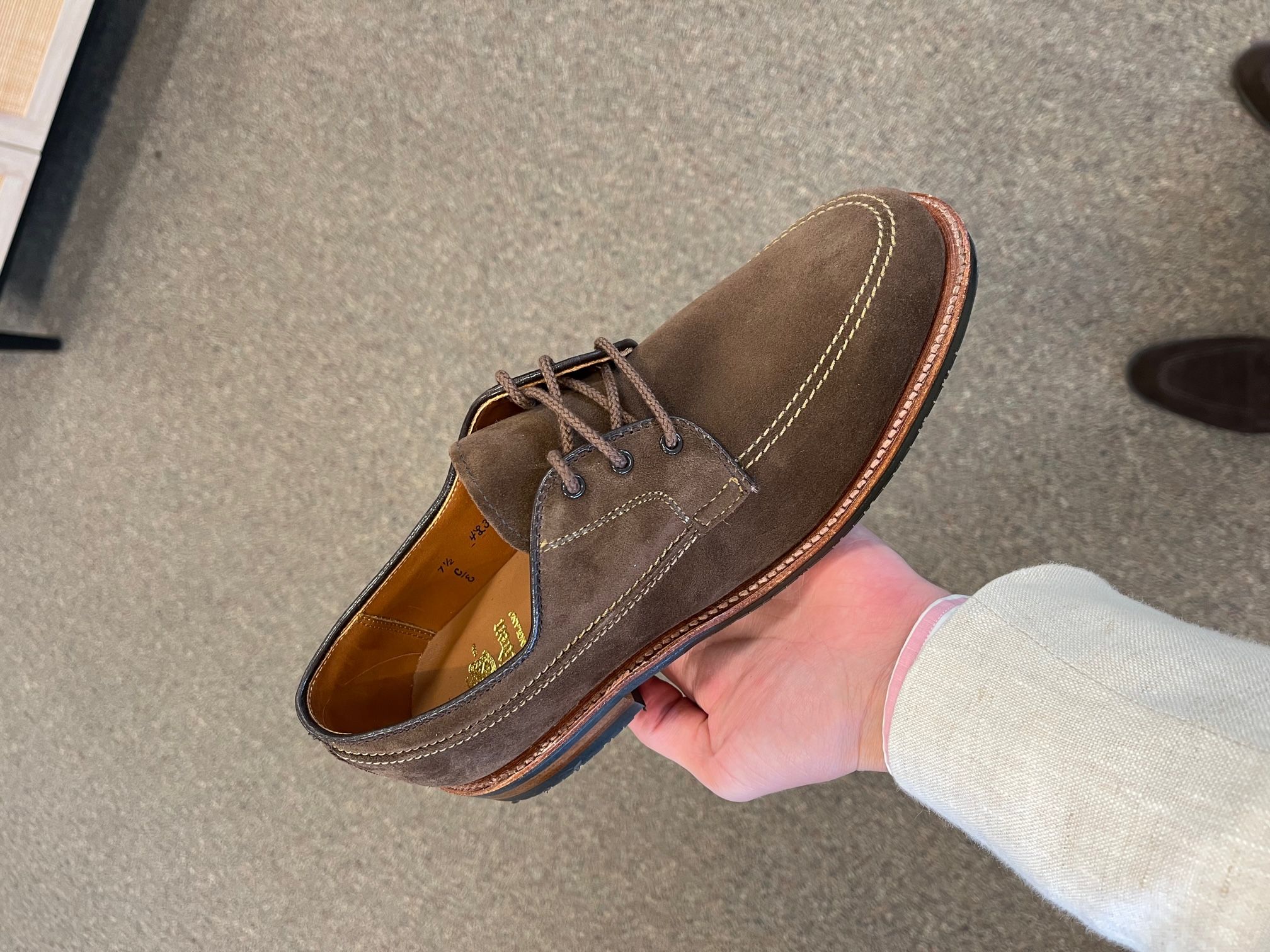 Alden Camp Moc - Humus Suede - 731L - Pre-Order Only