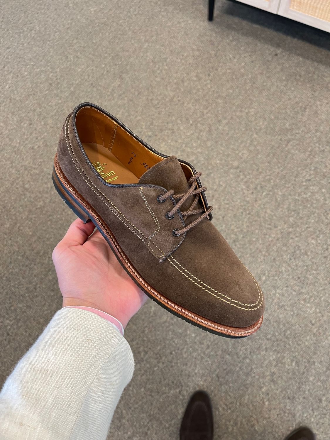 Alden Camp Moc - Humus Suede - 731L - Pre-Order Only