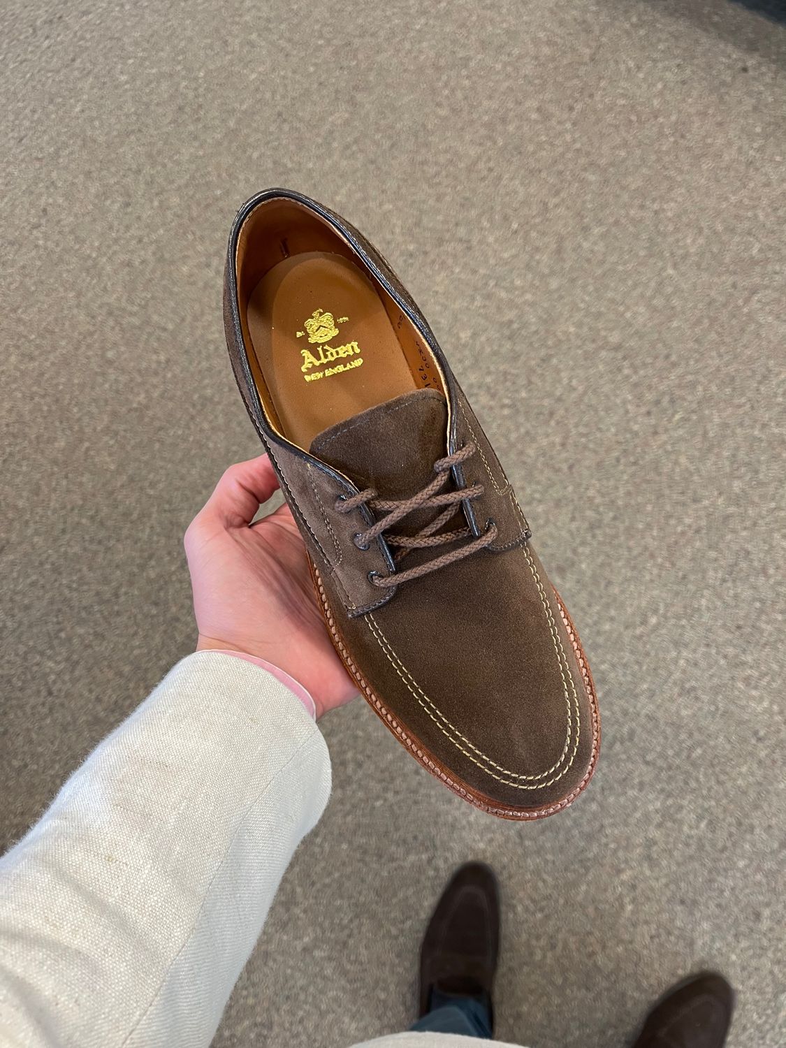 Alden Camp Moc - Humus Suede - 731L - Pre-Order Only