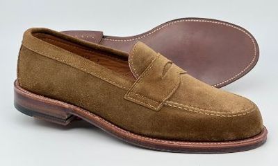 Alden Snuff Suede Penny Loafer - Van Last  - **Pre-Order Only** Style #6173F Alden Snuff Suede Penny Loafer - Van Last  - **Pre-Order Only** Style #6173F