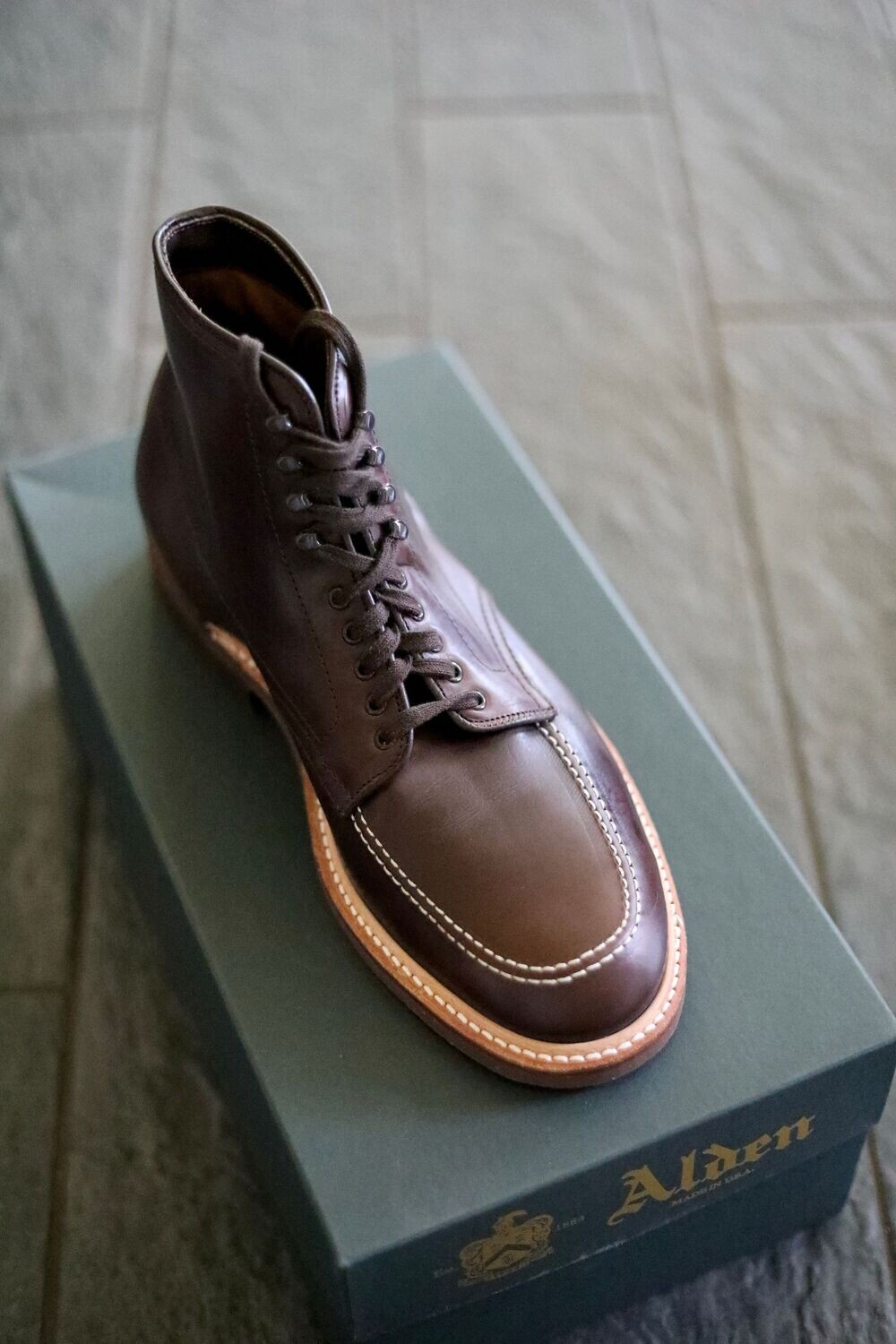 Alden 403 - Brown Chromexcel Original Indy Boot