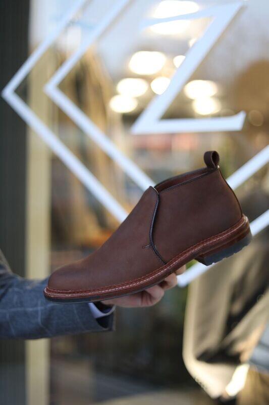Alden x Zahner's Clothiers Tobacco Chamois 750 Chukka Boot/Slip on - *last Pair* - Contact for Price
