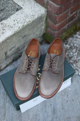 Alden x Zahner's Clothiers Clay Nubuck Plain Toe Dover Alden x Zahner's Clothiers Clay Nubuck Plain Toe Dover